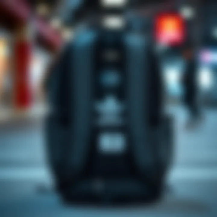 Compartment layout of the adidas Originals Utility Backpack