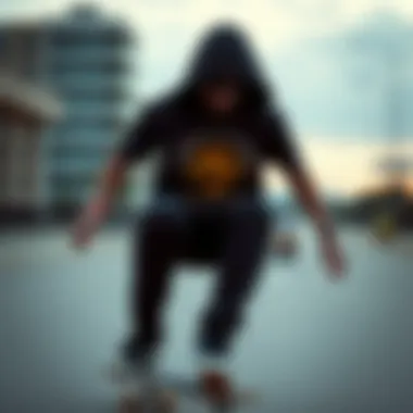 Affordable pricing of stylish graphic t-shirts for skating enthusiasts