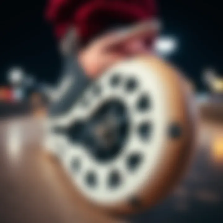 Detailed Look at Heelys Design Close-up view of Heelys highlighting intricate design and quality materials