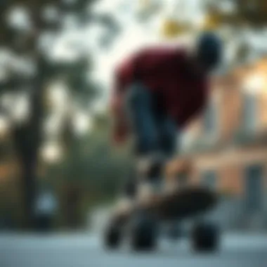 Performance Metrics of Arbor Pocket Rocket Performance metrics of the Arbor Pocket Rocket skateboard in action.