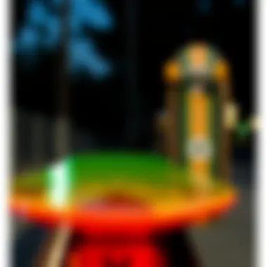 Sleek Design of Arbor Pocket Rocket Sleek design showcasing the Arbor Pocket Rocket skateboard.