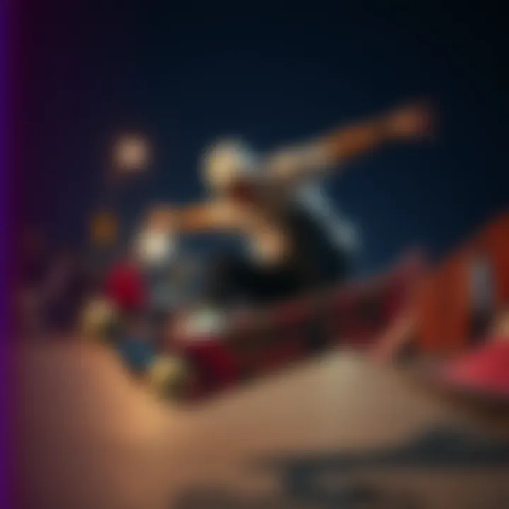 Cultural Impact of Skateboarding Community Artistic representation of skateboard culture and community