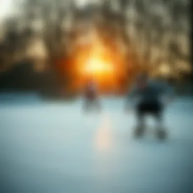 Inclusive Skate Session in Braille Park Skaters of varying abilities enjoying a session in a Braille skate park