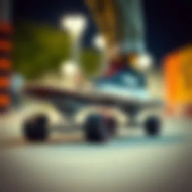 Innovation in Skateboarding Gear An innovative skateboard design reflecting current trends