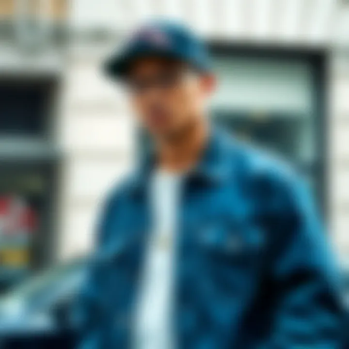 Brixton Trucker Jacket in Street Style Street style featuring Brixton trucker jacket