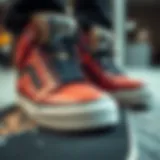 Unique Design Elements of Chocos Shoes Close-up view of Chocos shoes showcasing unique design elements