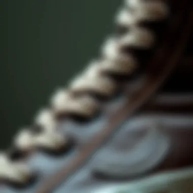 Durable Material of Sk8 Hi Leather Close-up of Sk8 Hi Leather material highlighting its durability