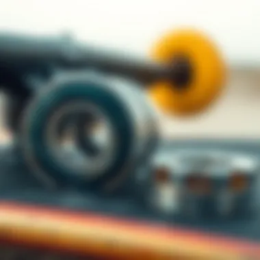 Results of Proper Bearing Maintenance Skateboard bearings before and after cleaning