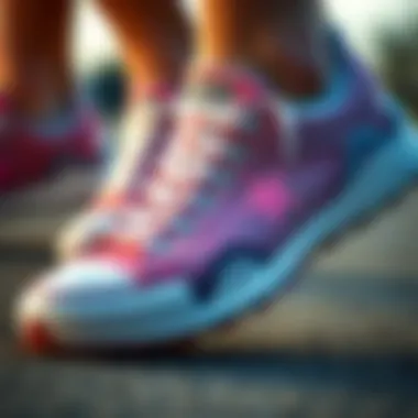 Performance Features of Converse Run Star Hike Close-up of Converse Run Star Hike shoes highlighting performance features