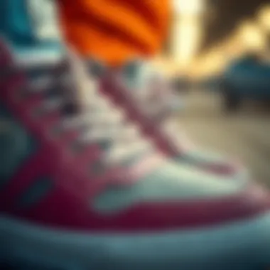 Innovative Design Features of DC Globe Shoes Close-up of innovative shoe design
