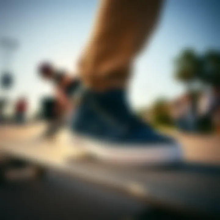 Historical advertisement showcasing the evolution of DC Shoes