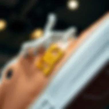 Close-up of a DC Shoes sneaker showcasing innovative design