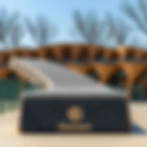 Intricate Design of Element Skateboard Rail Close-up view of Element skateboard rail showcasing its design details