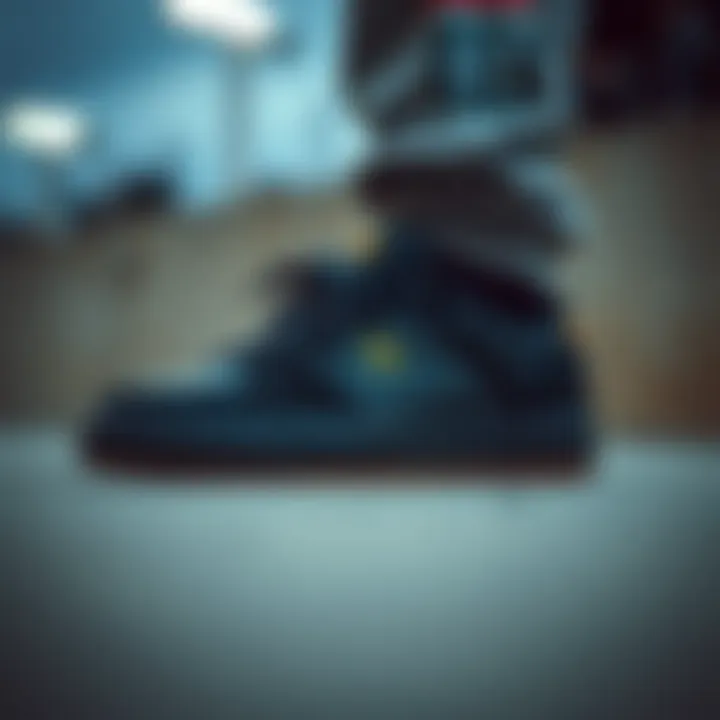 Emerica Gamma: Cutting-Edge Design Innovative shoe design of Emerica Gamma showcasing advanced technology