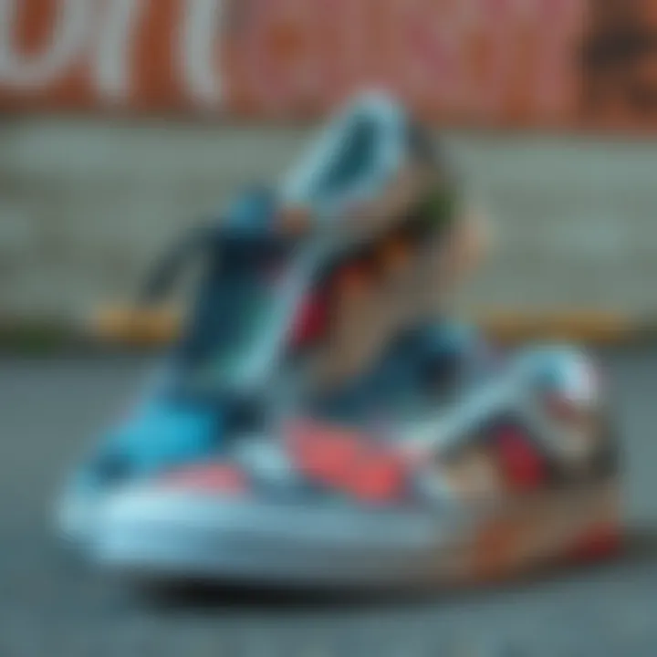 Personalized Artistic Designs on Vans Vans shoes showcasing unique designs