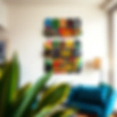 Skateboard Decks in Interior Design A stylish room featuring skateboard decks as wall decor