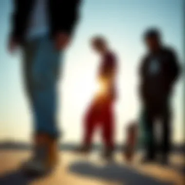 Styling Tips for Skaters with Dickies Stylish skater pairings with Dickies baggy pants and skate gear