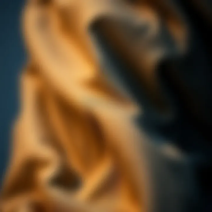 A close-up of Dickies style pants showcasing the fabric texture