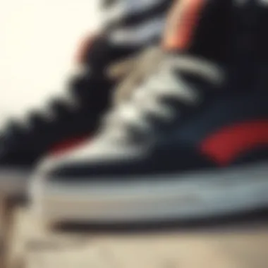 The Materials and Features of Double C Shoes Close-up of double C shoe features and materials