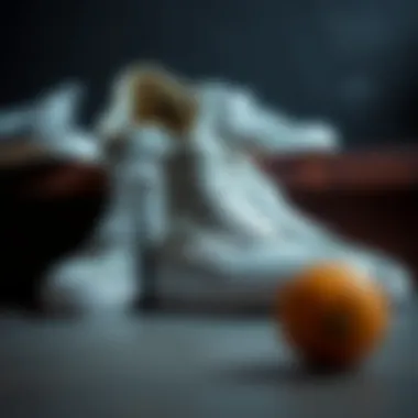 Care Tips for Grey High Top Vans Stylish arrangement of grey high top Vans with care tips displayed.