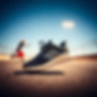 Technical features of Lakai running shoes highlighted