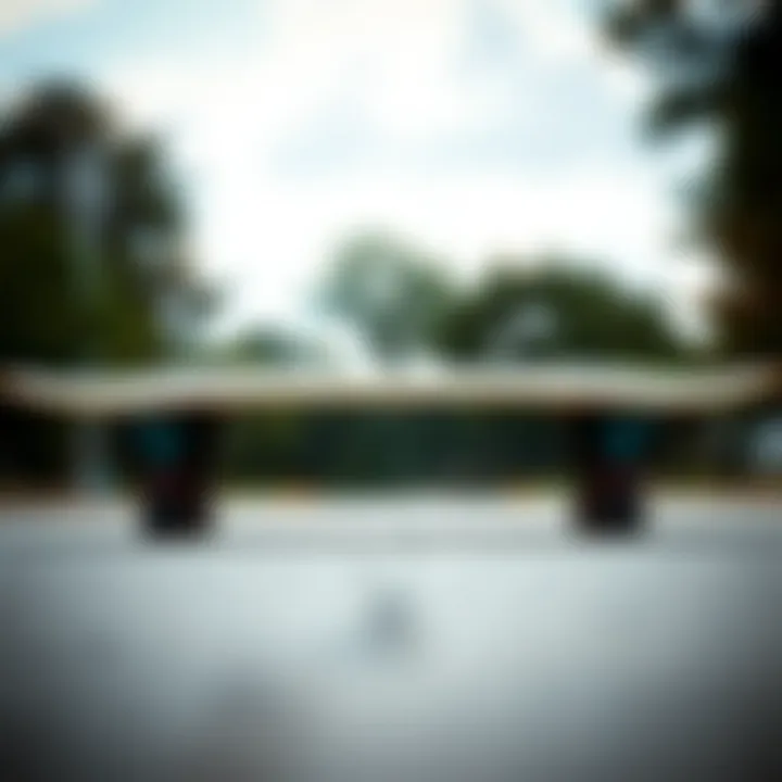Revolutionary Skateboard Design Innovative skateboard design showcasing unique Libtech technology