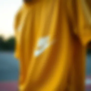 High-quality materials used in Nike long tee