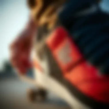 Innovative Velcro Fastening System Close-up of the innovative Velcro fastening system in use