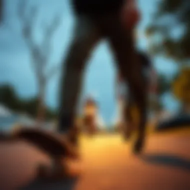 Sustainability in Skateboarding Apparel An eco-friendly skateboard brand emphasizing sustainable materials in their clothing line.