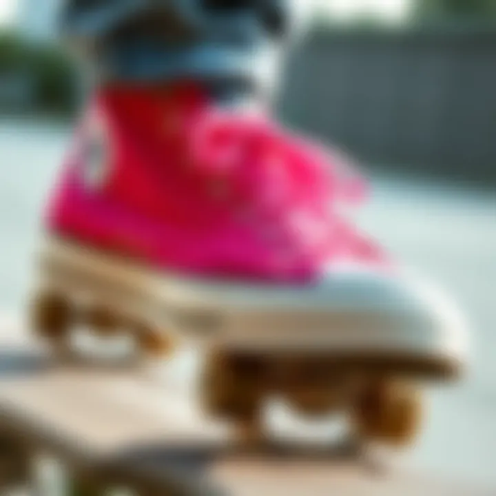 Exploring Pink Chuck Taylor Shoes: A Blend of Style and Functionality for Skateboarding Summary