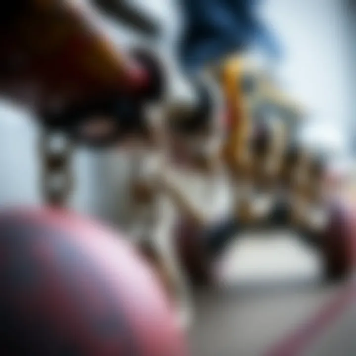 Comparison of different skateboarding chains showcasing features