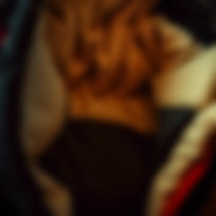 Interior Design and Insulation Detailed view of the jacket's interior with insulation and lining features highlighted