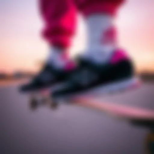 Exploring the Aesthetic Appeal of Black and Pink New Balance Introduction
