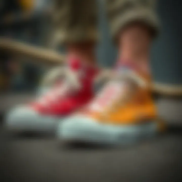 Style Guide: Chuck Taylor High Lugged Variants Collage of different styles and colors of Chuck Taylor High Lugged