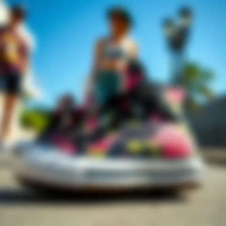 Styling the Converse Chuck Taylor All Star A stylish layout of Converse Floral Chuck Taylor All Star paired with trendy outfits