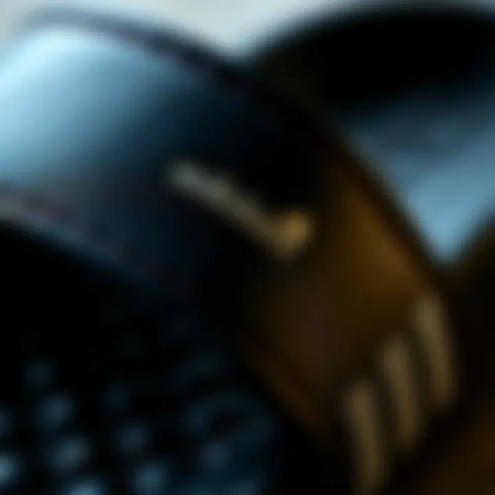 Close-up of material composition used in Adidas strap slides