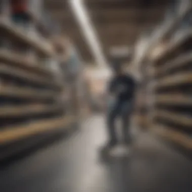 Diverse Range of Skateboarding Products Display of skateboarding gear available at Walmart