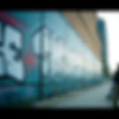 Artistic Graffiti and Expressions at Brooklyn Banks Artistic graffiti and expressions at Brooklyn Banks