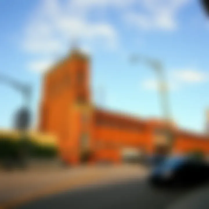 Urban Landscape Surrounding Brooklyn Banks Urban landscape surrounding Brooklyn Banks