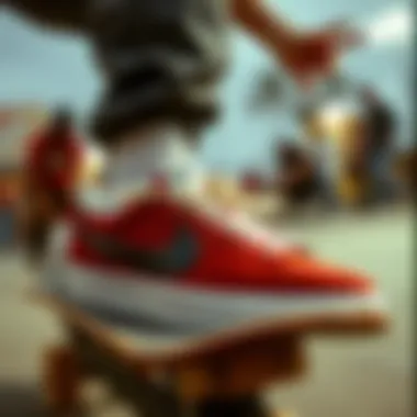 Nike Blazer in Skateboarding Culture Skateboarding scene featuring Nike Blazers