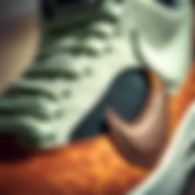 Materials Enhancing Performance in Nike SB Chron 2 Close-up of the materials used in the Nike SB Chron 2 for enhanced performance