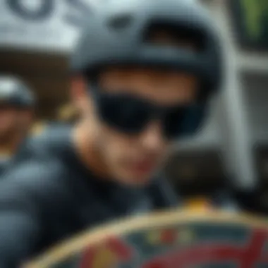 Skateboarding Culture with Oakley Gascan Skateboarding culture and Oakley Gascan sunglasses