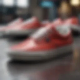 Close-up of Vans Beatrice showcasing its distinct design elements