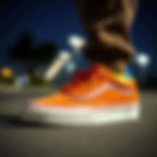 Classic Silhouette of Vans Old Skool Pro Suede Vans Old Skool Pro Suede showcasing the classic silhouette