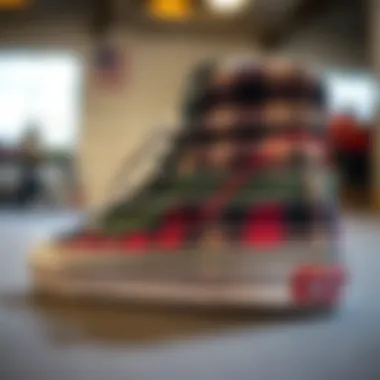 Understanding Market Trends Graph illustrating market dynamics surrounding Vans Sk8 Hi custom shoes