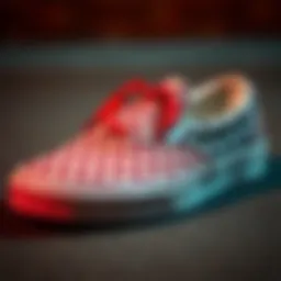 Vans Emboss Slip-On showcasing unique patterns and textures