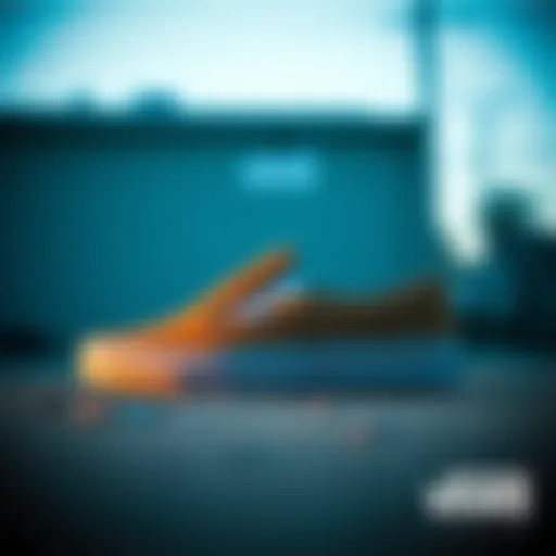 Minimalist Design of the Vans Kyle Walker Slip-On Vans Kyle Walker Slip-On showcasing its minimalist design