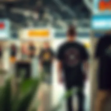 Trendy online shopping interface for graphic tees