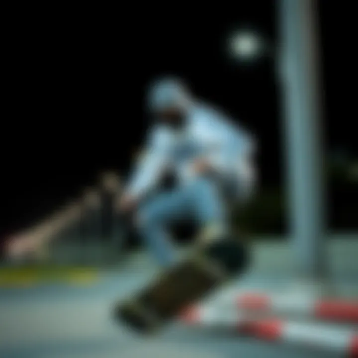 Artistic representation of skate culture and X Men fusion