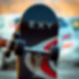 Exway skateboard showcasing innovative design